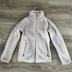 Columbia Women's Lilac/Gray Fleece Jacket